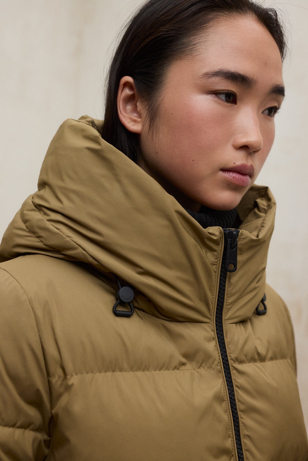 Abrigo NÉRIA · Mostaza Ámbar