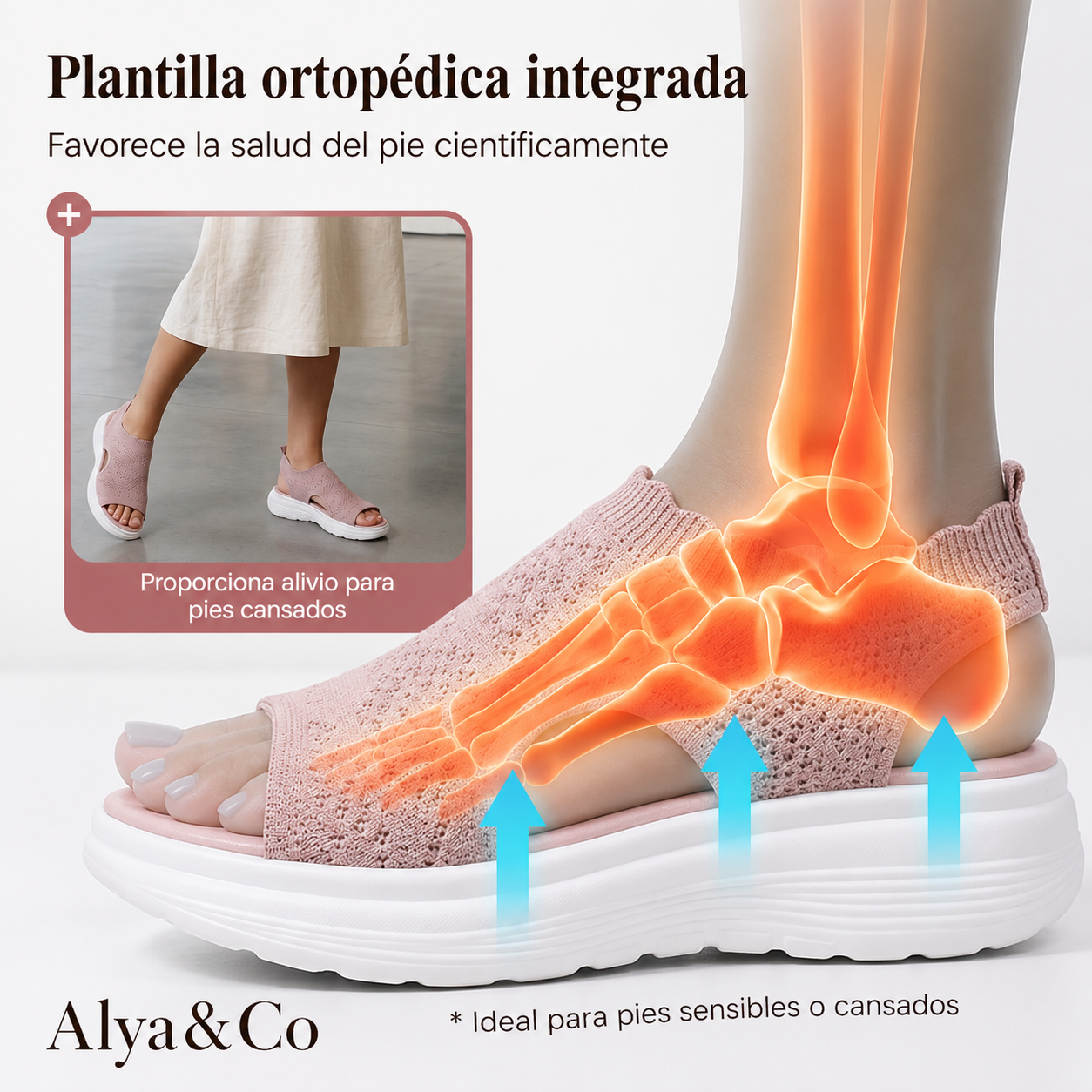 Sandalias Plataforma Nora