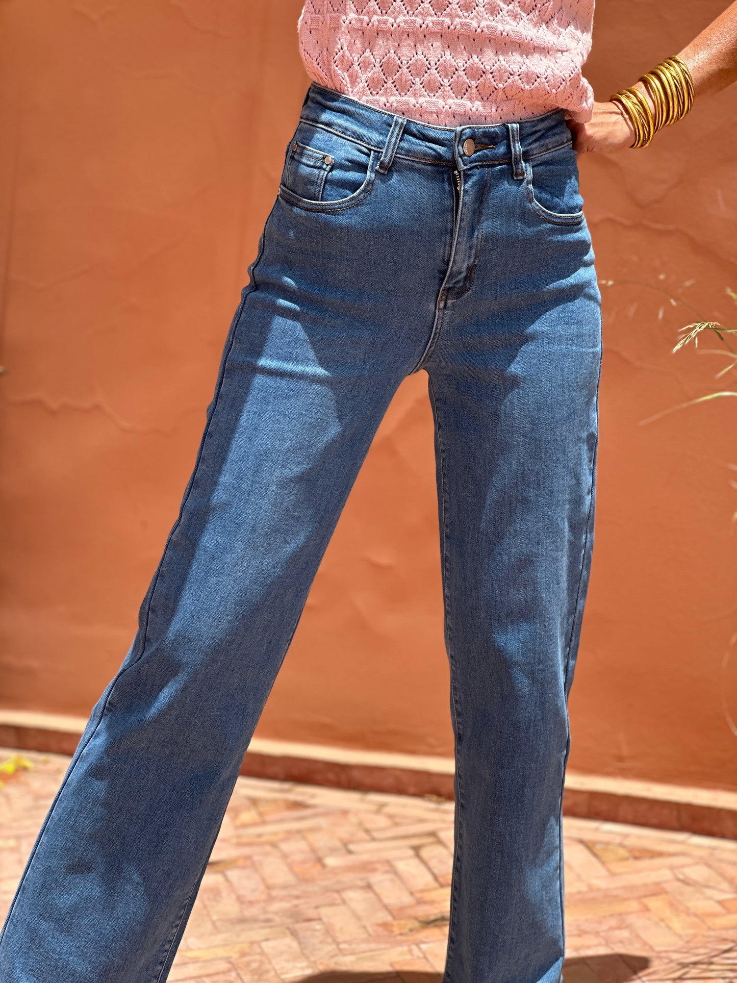 Vaquero Recto Clásico Alya