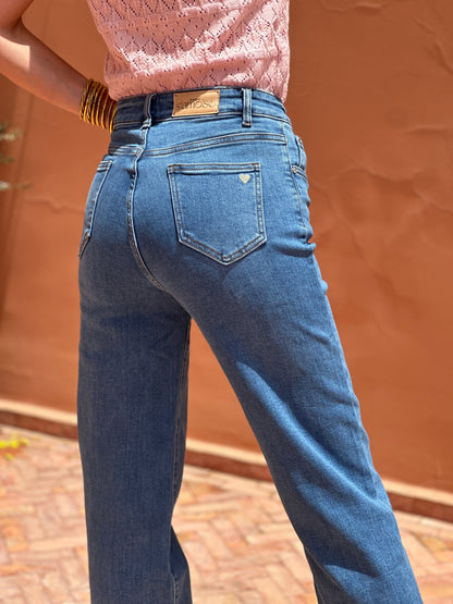 Vaquero Recto Clásico Alya