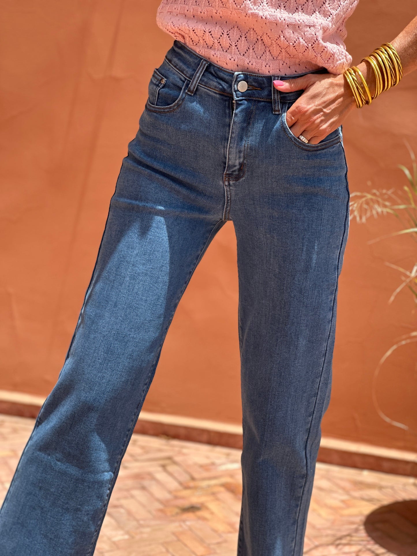 Vaquero Recto Clásico Alya