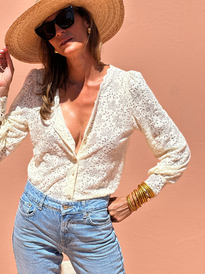 Blusa Encaje Lumière