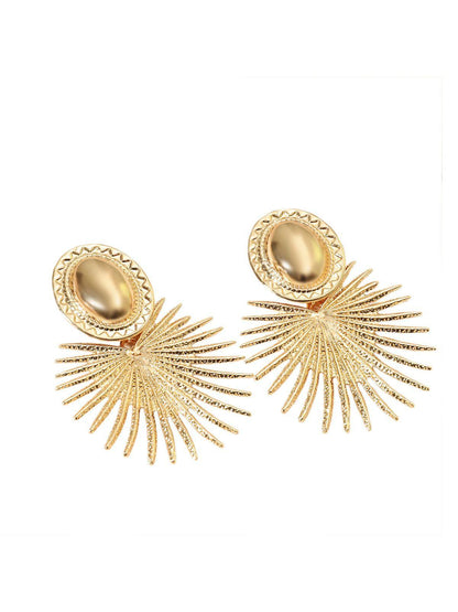 Pendientes Sunburst Royal Gold