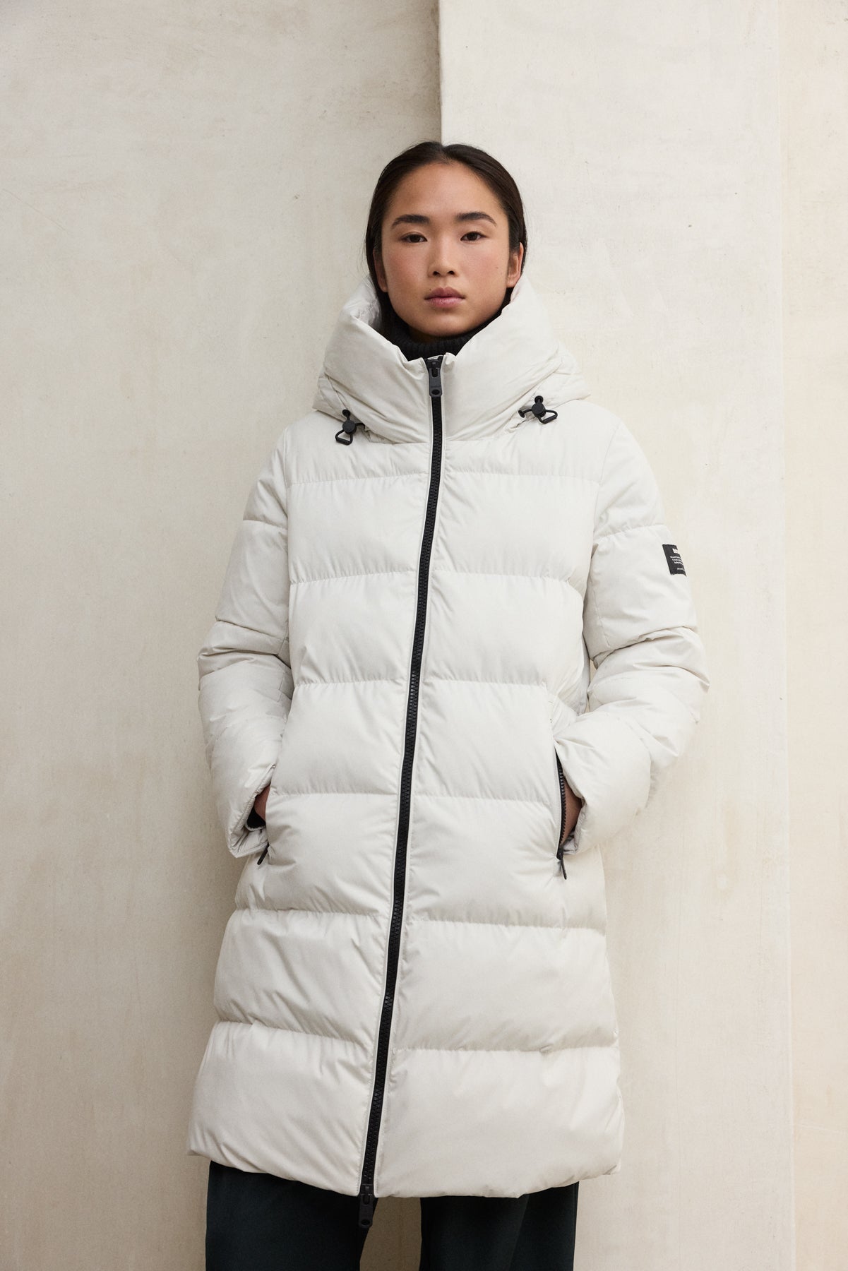 Abrigo NÉRIA · Gris Perla