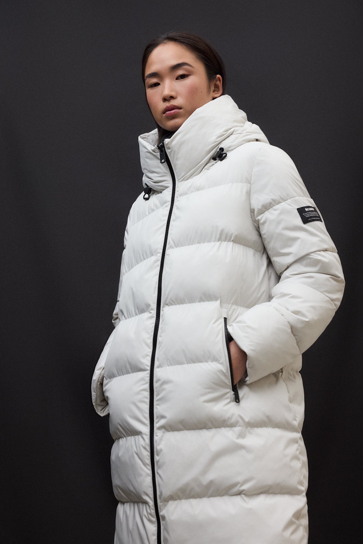 Abrigo NÉRIA · Gris Perla