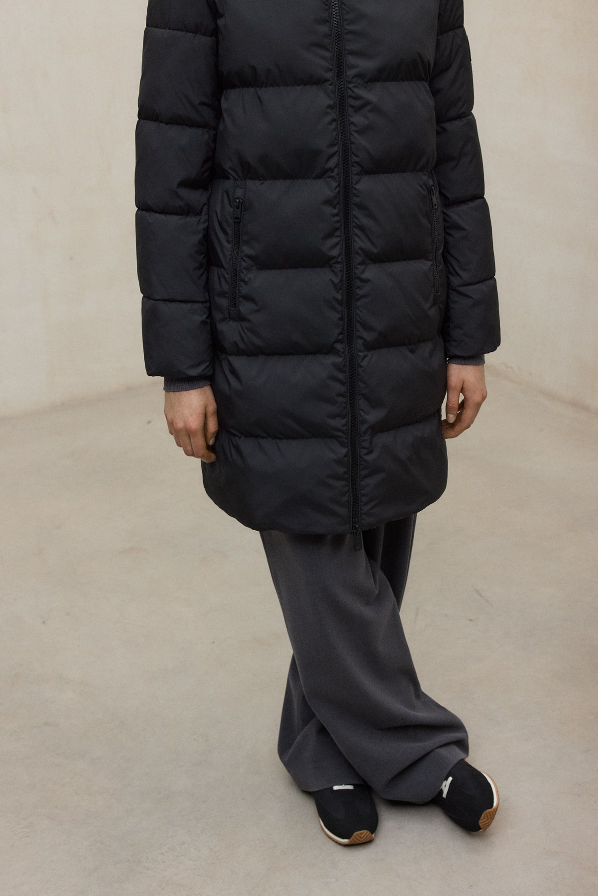 Abrigo NÉRIA · Negro