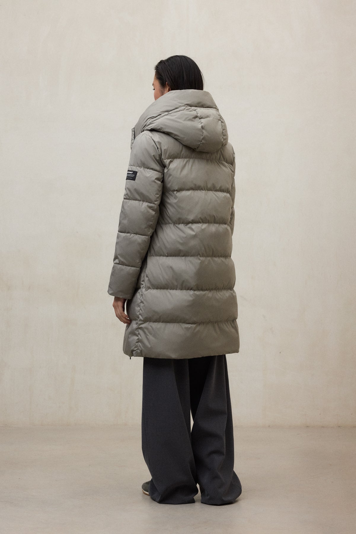 Abrigo NÉRIA · Beige Arena