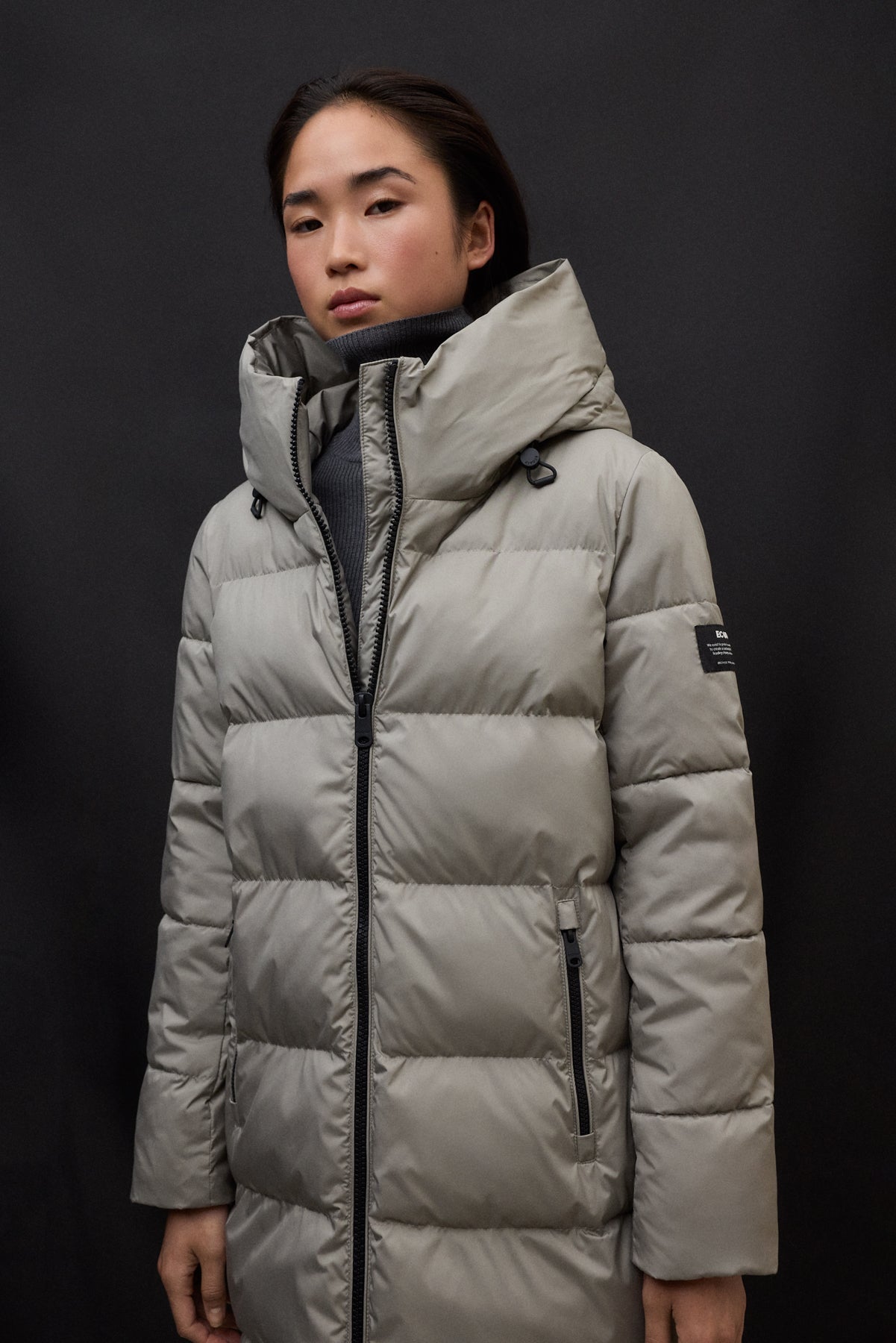 Abrigo NÉRIA · Beige Arena