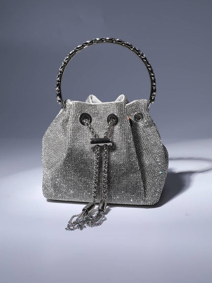 Bolso Silver Crystal Aura