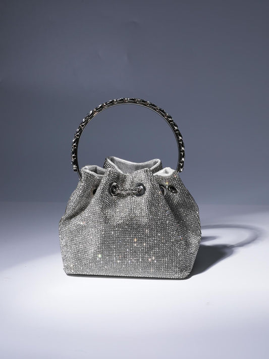 Bolso Silver Crystal Aura