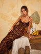 Vestido Maxi Leo Salvaje con Tirantes Fino