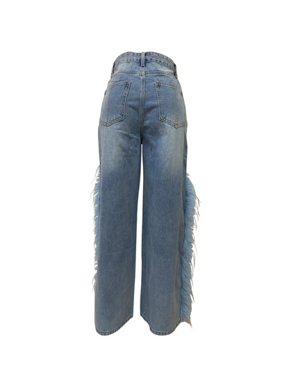 Vaquero Feather Blue Statement