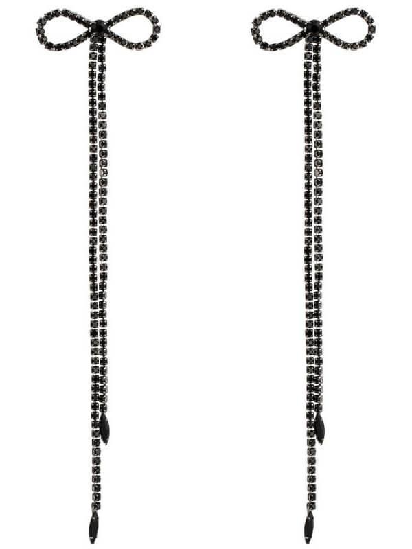 Pendientes Chain Luxe Crystal Drop