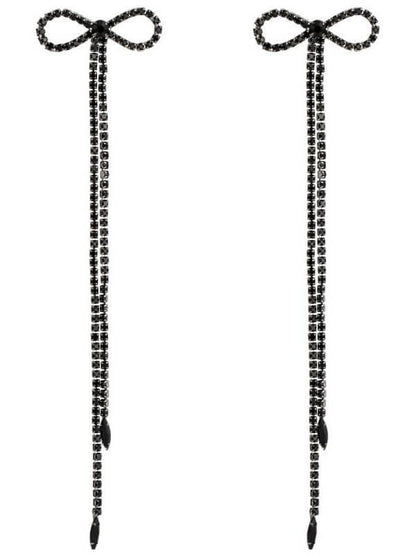 Pendientes Chain Luxe Crystal Drop