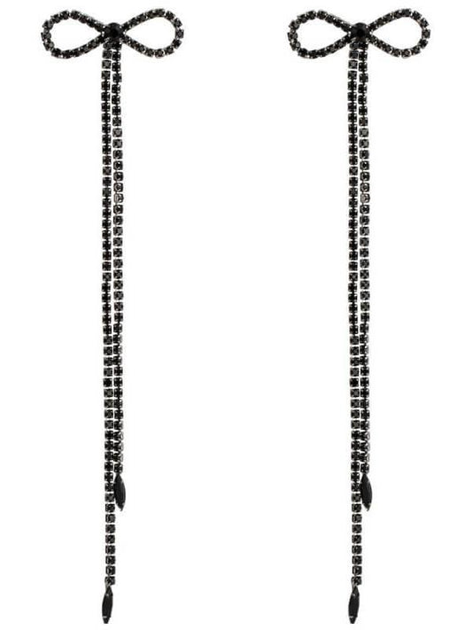 Pendientes Chain Luxe Crystal Drop