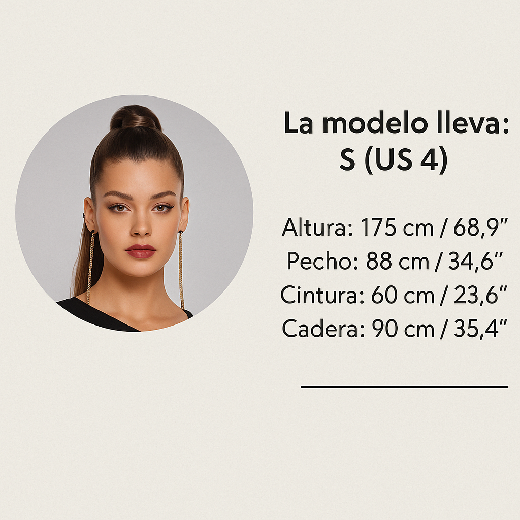 Vestido Noir Eclipse One-Shoulder Gown