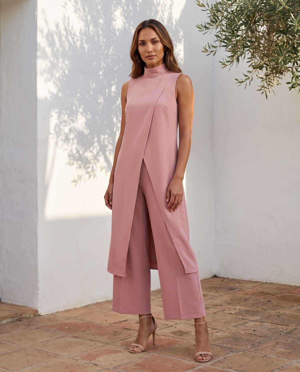 Conjunto Roma en rosa