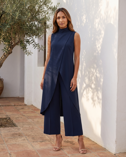 Conjunto Roma en azul marino