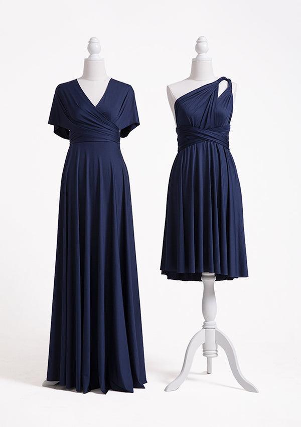 Vestido Multiposicion Eterna - Azul Marino