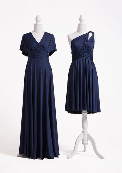Vestido Multiposicion Eterna - Azul Marino